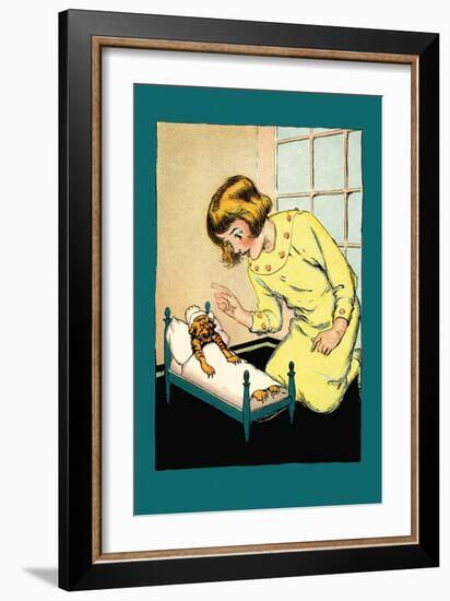 Be Good, Hungry Tiger-John R. Neill-Framed Art Print