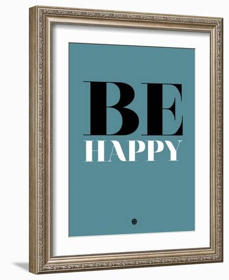 Be Happy 1-NaxArt-Framed Art Print