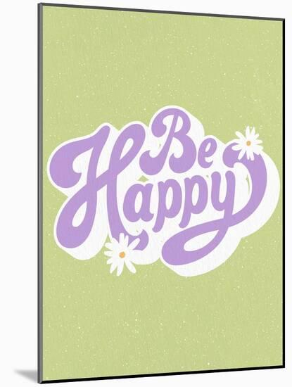 Be Happy Daisy-Allen Kimberly-Mounted Art Print