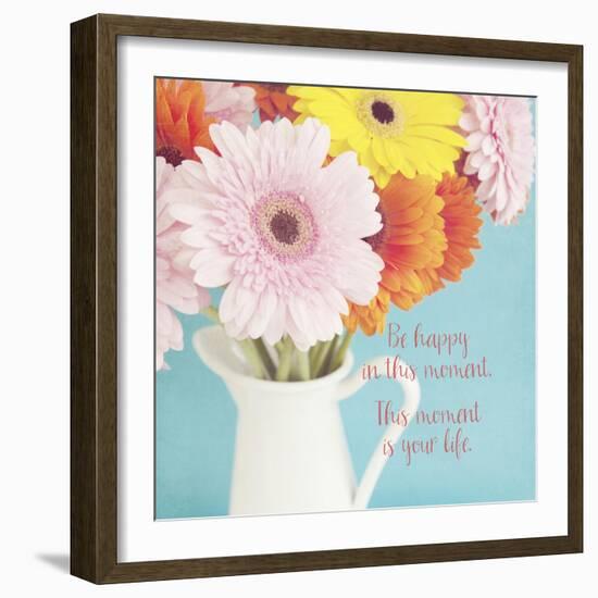 Be Happy in This Moment-Susannah Tucker-Framed Art Print