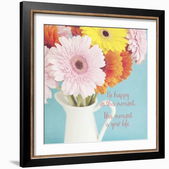 Be Happy in This Moment-Susannah Tucker-Framed Art Print