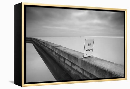 Be Happy-Moises Levy-Framed Premier Image Canvas
