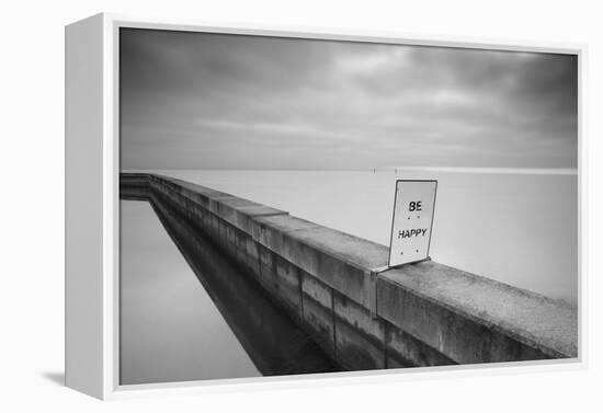 Be Happy-Moises Levy-Framed Premier Image Canvas