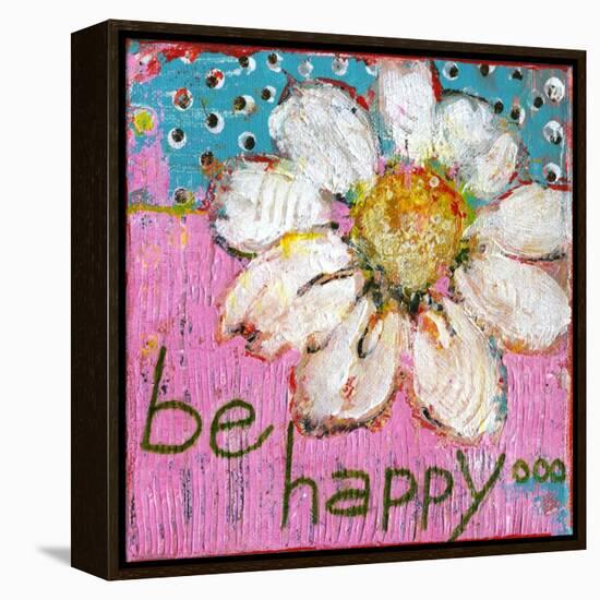 Be Happy-Blenda Tyvoll-Framed Premier Image Canvas