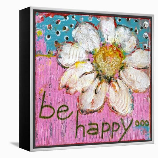 Be Happy-Blenda Tyvoll-Framed Premier Image Canvas