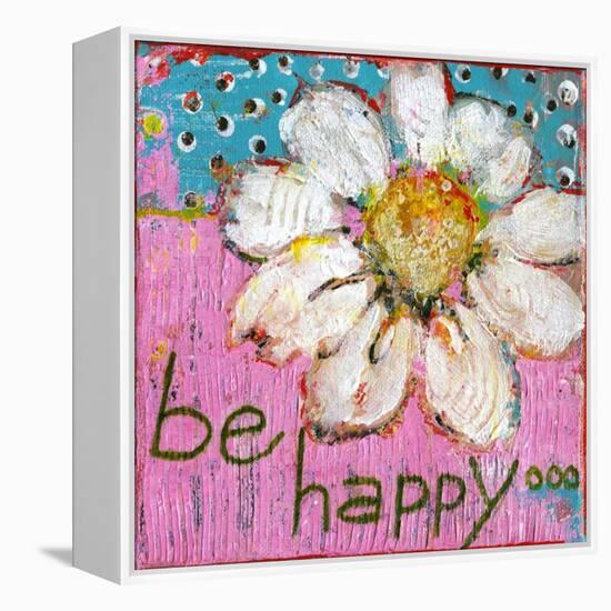 Be Happy-Blenda Tyvoll-Framed Premier Image Canvas