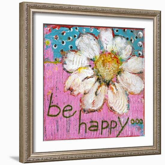 Be Happy-Blenda Tyvoll-Framed Giclee Print