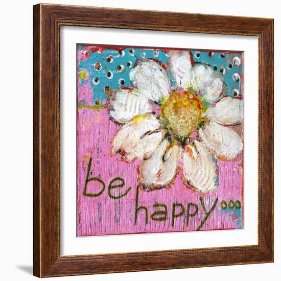 Be Happy-Blenda Tyvoll-Framed Giclee Print