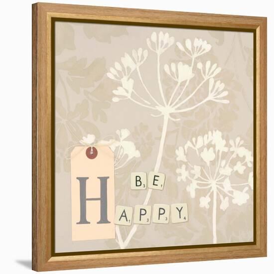 Be Happy-Marco Fabiano-Framed Stretched Canvas