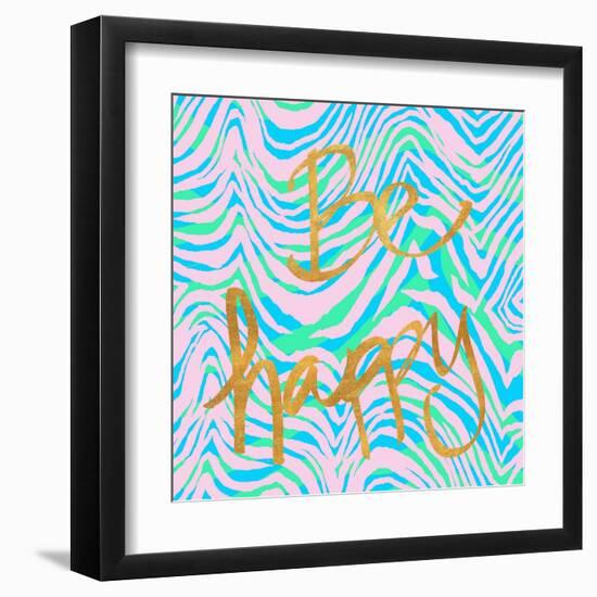 Be Happy-SD Graphics Studio-Framed Art Print