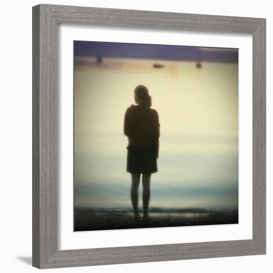 Be Here I-Amy Melious-Framed Art Print