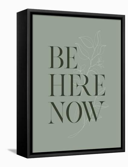 Be Here Now No1-Beth Cai-Framed Premier Image Canvas