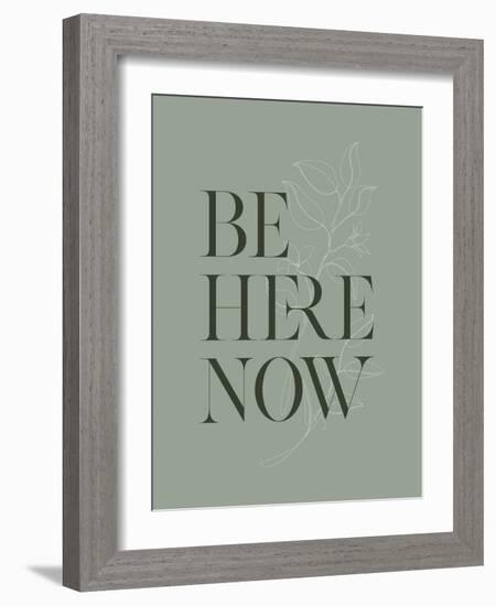 Be Here Now No1-Beth Cai-Framed Giclee Print