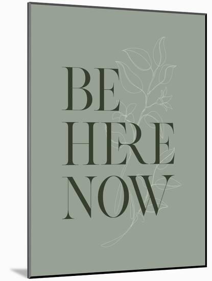 Be Here Now No1-Beth Cai-Mounted Giclee Print