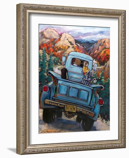 Be Here Now-CR Townsend-Framed Art Print