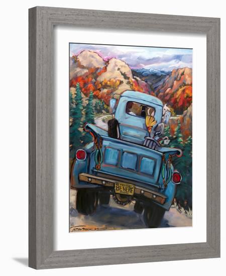 Be Here Now-CR Townsend-Framed Art Print
