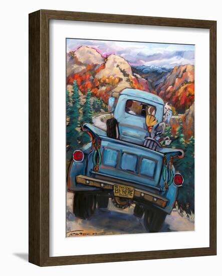 Be Here Now-CR Townsend-Framed Art Print