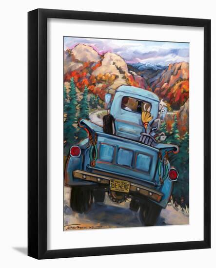 Be Here Now-CR Townsend-Framed Art Print