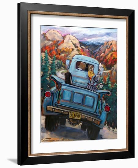 Be Here Now-CR Townsend-Framed Art Print