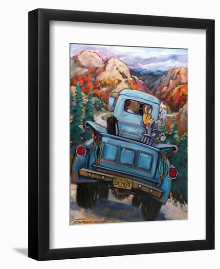 Be Here Now-CR Townsend-Framed Art Print