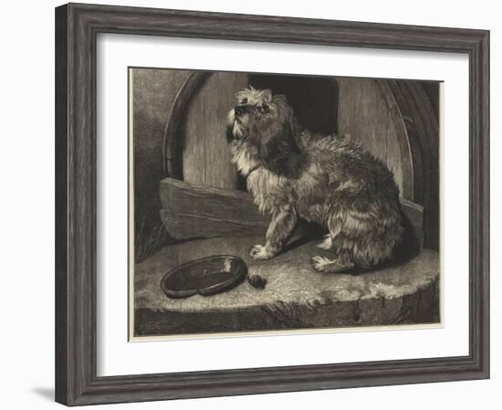 Be it Ever So Humble, There's No Place Like Home-Edwin Landseer-Framed Premium Giclee Print