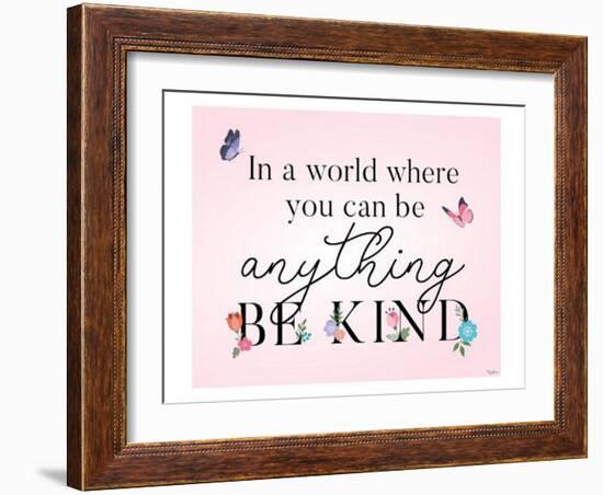 Be Kind Butterflies-Gigi Louise-Framed Art Print