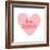 Be Kind Heart-Ann Kelle-Framed Art Print