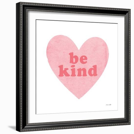 Be Kind Heart-Ann Kelle-Framed Art Print