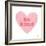 Be Kind Heart-Ann Kelle-Framed Art Print