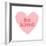 Be Kind Heart-Ann Kelle-Framed Premium Giclee Print