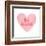 Be Kind Heart-Ann Kelle-Framed Art Print