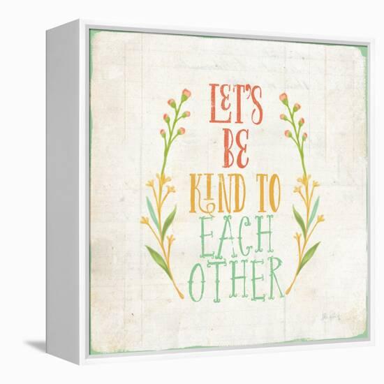 Be Kind I-Katie Pertiet-Framed Stretched Canvas