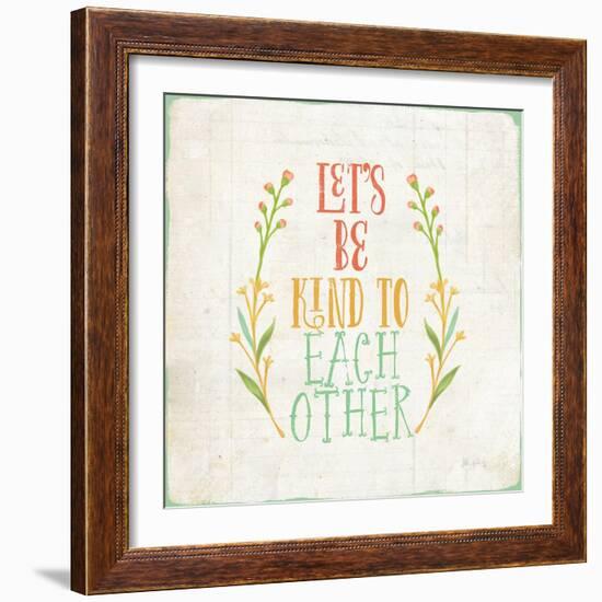 Be Kind I-Katie Pertiet-Framed Art Print