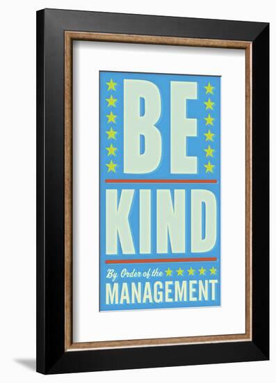 Be Kind-John Golden-Framed Art Print