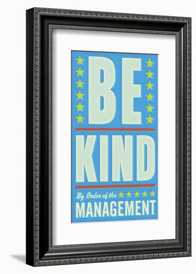 Be Kind-John Golden-Framed Art Print