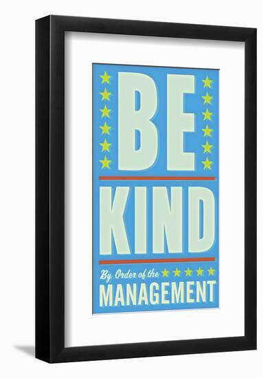 Be Kind-John Golden-Framed Art Print