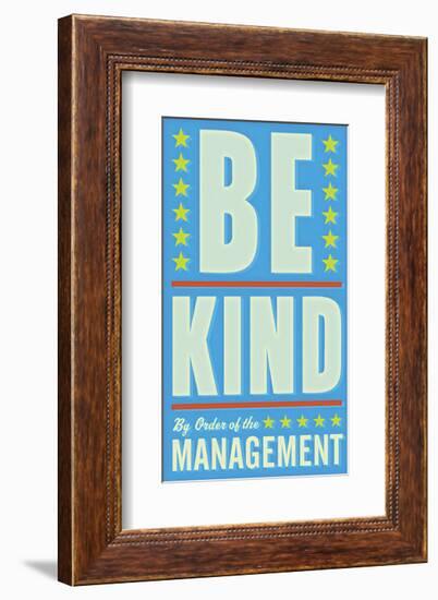 Be Kind-John Golden-Framed Giclee Print