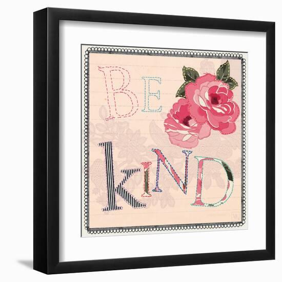 Be Kind-Violet Leclaire-Framed Art Print