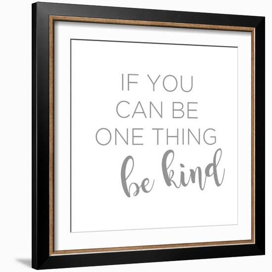 Be Kind-Anna Quach-Framed Art Print