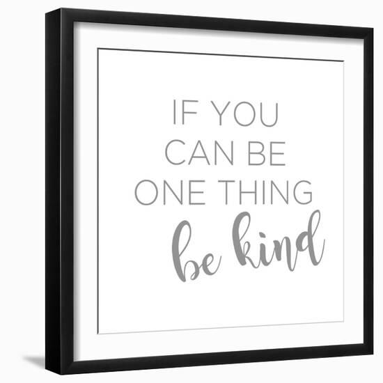 Be Kind-Anna Quach-Framed Art Print