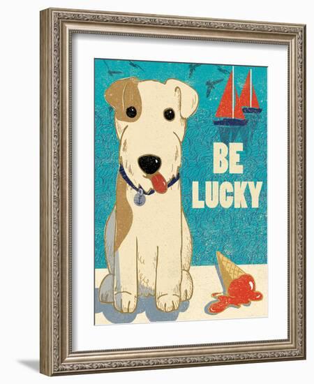 Be Lucky-Rocket 68-Framed Art Print