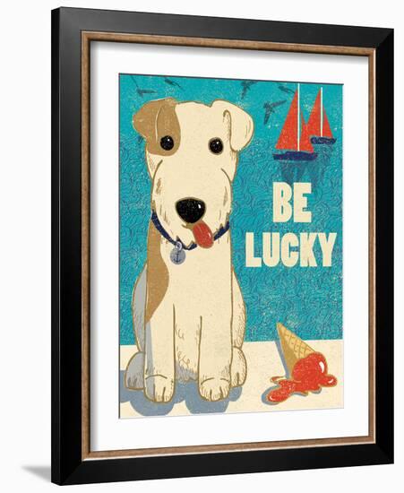 Be Lucky-Rocket 68-Framed Art Print