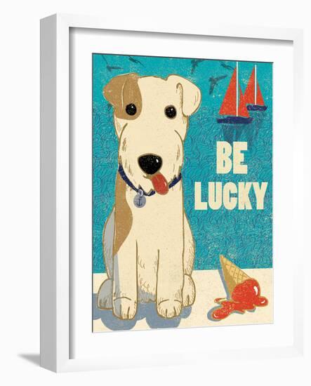 Be Lucky-Rocket 68-Framed Art Print