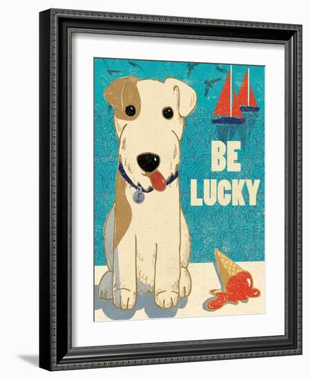 Be Lucky-Rocket 68-Framed Art Print