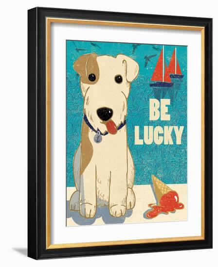 Be Lucky-Rocket 68-Framed Art Print