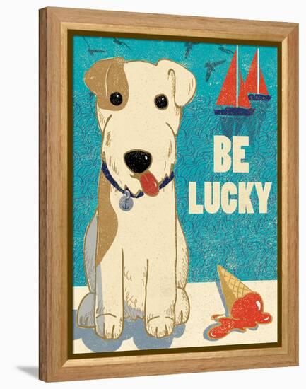 Be Lucky-Rocket 68-Framed Stretched Canvas