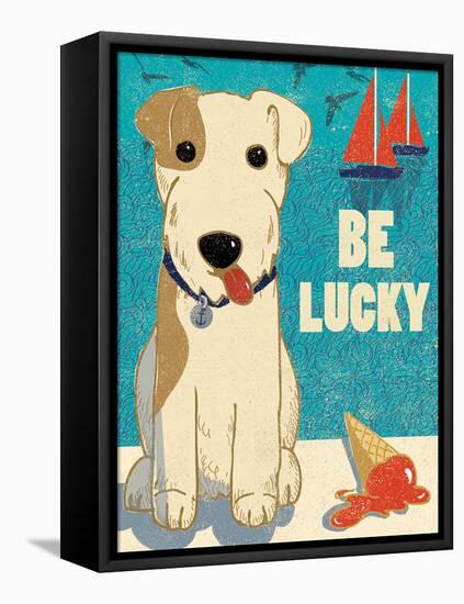 Be Lucky-Rocket 68-Framed Stretched Canvas