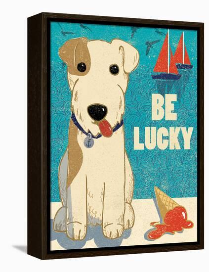 Be Lucky-Rocket 68-Framed Stretched Canvas