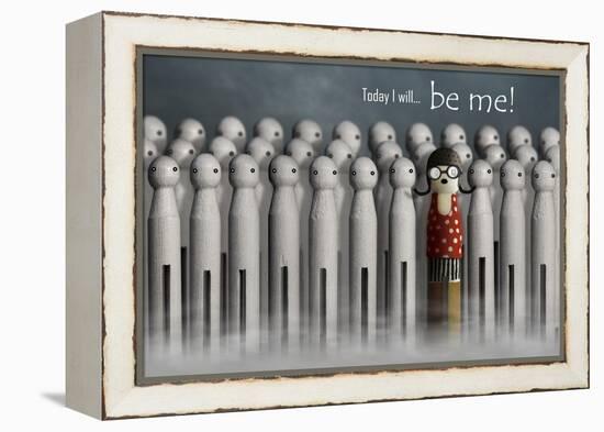 Be Me-Carrie Webster-Framed Premier Image Canvas