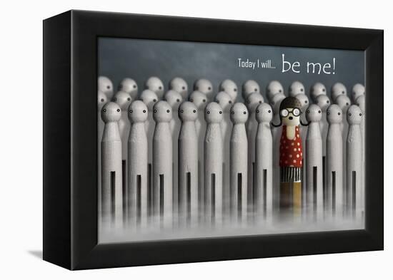 Be Me-Carrie Webster-Framed Premier Image Canvas